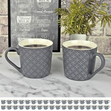 Job lot 36x grey stoneware - 36x,