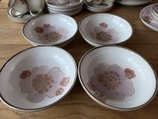 ⭐️NEW⭐️ 4 x DENBY Gypsy Stoneware Cereal / Pudding Bowls Gorgeous