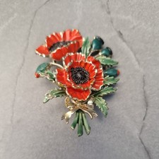 Vintage Exquisite Poppies