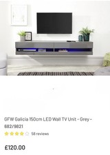 Floating TV Stand Wall Mounted
