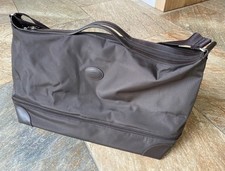 Longchamp Travel Bag - Chocolate brown fabric and leather. Generally excellent. 