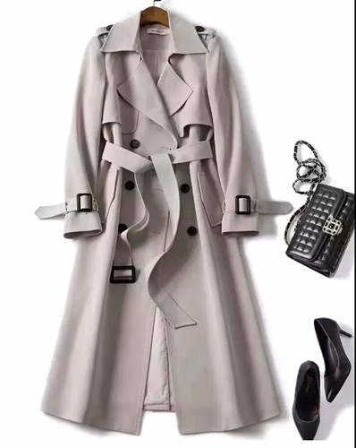 Women beige polyester - women’s, long