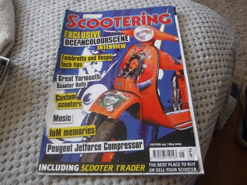 Scootering magazine may 2005 - magazine,
