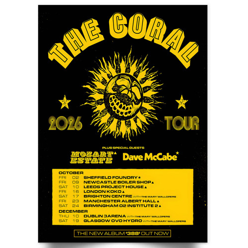 The coral tour 2026 - tour, uk