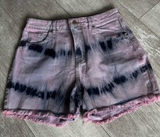 Tu Denim Shorts Size 12 Fringe