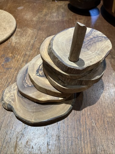 Beautiful wooden coasters - beautiful, 6