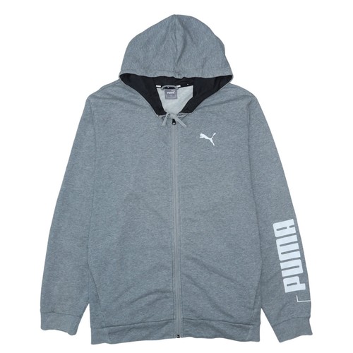 Puma men grey full zip - men’s,