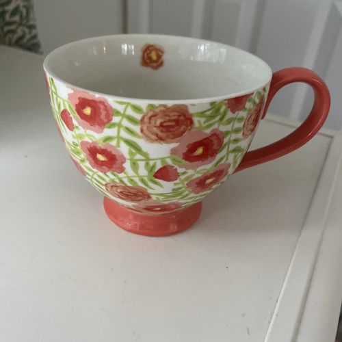 Waitrose floral mug footed - floral,