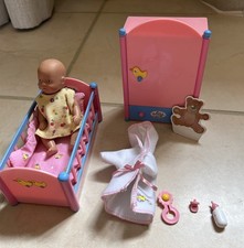 Baby Born Mini World Bedroom Set Vintage