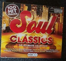 Soul Classics The Ultimate Collection 100 Hits CD (5x Discs) New Sealed 48HR P&P