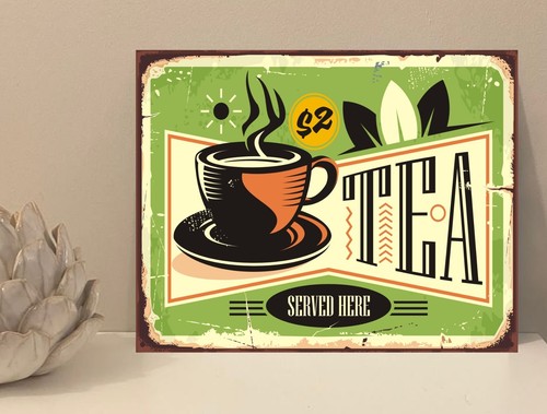 Tea cafe rustic retro - retro, metal