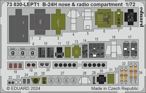Eduard 24h nose - eduard, b-24h
