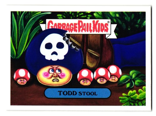 Todd stool garbage pail kids - todd,
