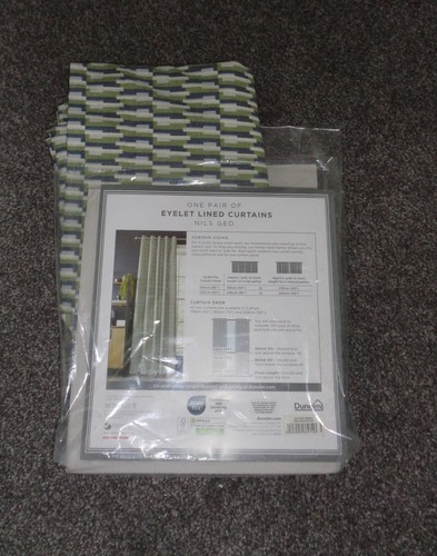 Dunelm nils geo eyelet - dunelm,