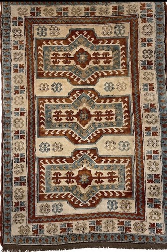Hand kontted wool kazak - wool,