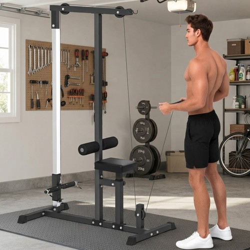 Lat pull down machine with - lat,