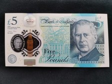 5 pound note polymer King