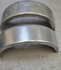 Pair of Single Galvanised