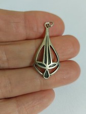 Vintage Kit Heath 925 Silver Pendant 2.2g *