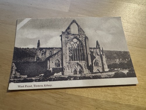 Postcard tintern abbey west - postcard,