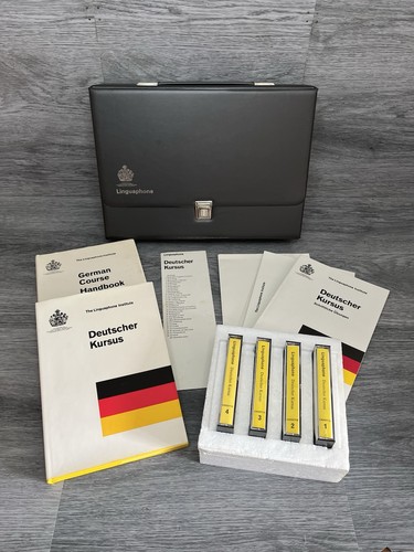 Vintage linguaphone german - linguaphone,