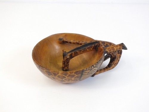 Hand carved african wooden - hand,
