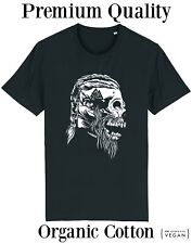 VIKING SKULL T-Shirt Horror Halloween Mens Womens Kids Costume Fancy Dress Goth