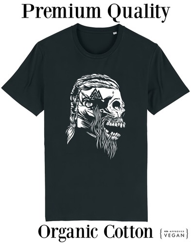 Viking skull shirt horror - skull, t-shirt