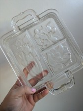 Vintage 1950s Elegant Etched