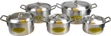 Aluminium Casserole 5pcs