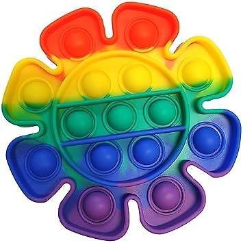 Sunflower fidget toy rainbow - sunflower,