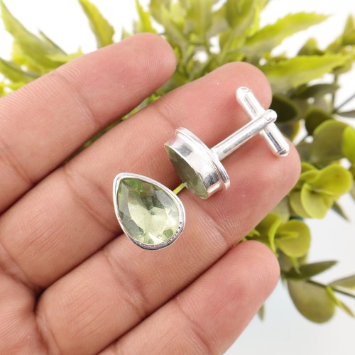 Green amethyst gemstone 925 - green,