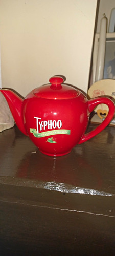 Typhoo red advertising - typhoo,