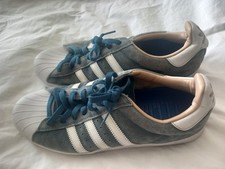Adidas suede blue - suede,