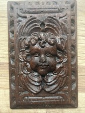Georgian Cherub Oak Wall