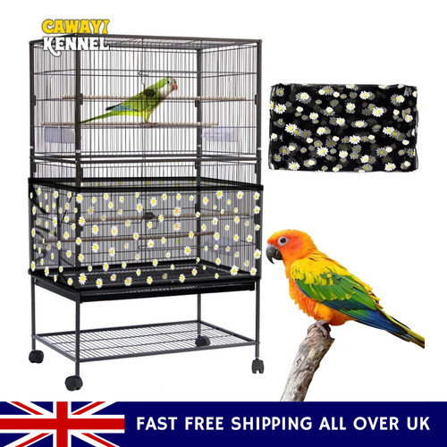 Adjustable bird cage net - cage, cover