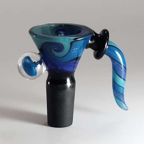 14mm blue ocean - blue, wave
