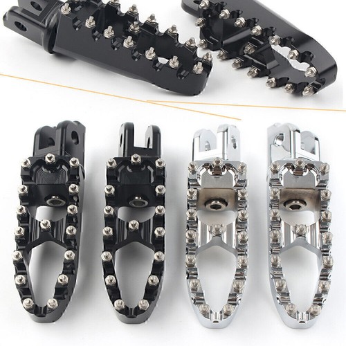 Motorcycle wide foot peg - foot, mx