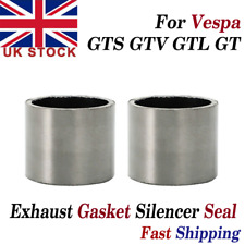 2X Exhaust Gasket for Vespa GTS, GTV, IE, GT, S Super 125 250, 300 Silencer Seal