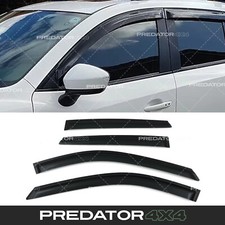 BLACK SMOKED WIND DEFLECTORS