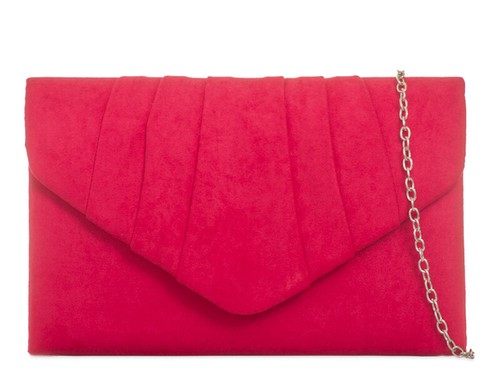 Women pleated plain suede - pleated,