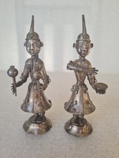 Pair of Indian Hindu Sterling