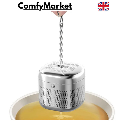 Stainless steel tea - steel, infuser