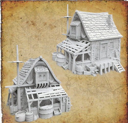 Fishmongers workshop fantasy - -,