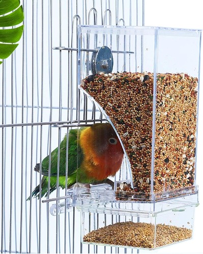 Automatic bird cage feeder - bird,