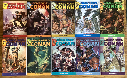 Savage sword conan vols - sword,