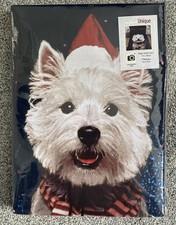 Christmas Westie Dog Single Duvet Quilt Set – Urban Unique Photographic Print 