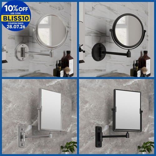Wall mounted magnifying - wall, 3x
