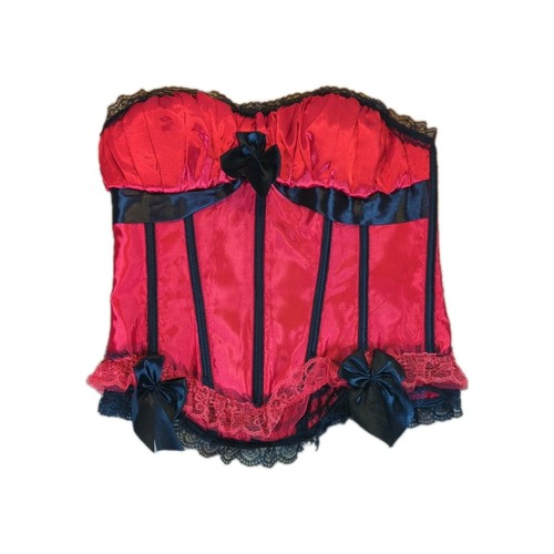 Sexy red stretch - red, satin