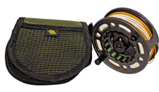 4" Wychwood the Truefly  Large ABOUR 7/8# vintage SALMON FLY FISHING REEL (132)